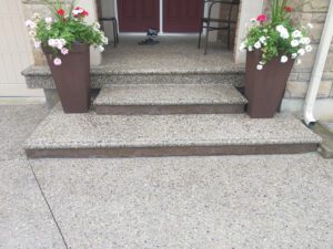 aggregate concrete steps