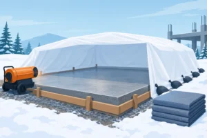 Cold Weather Concrete Curing Methods That Work