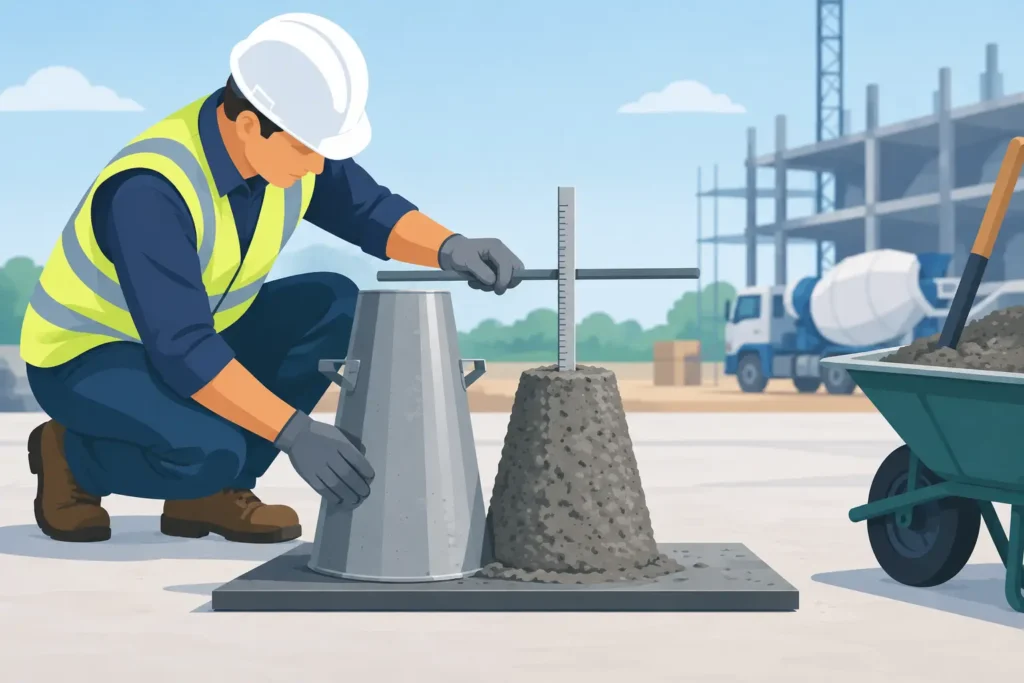 Concrete Slump Test Requirements on Site