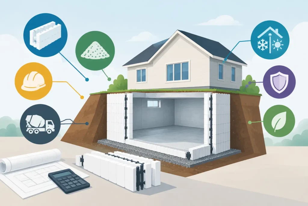What Drives ICF Basement Construction Cost?